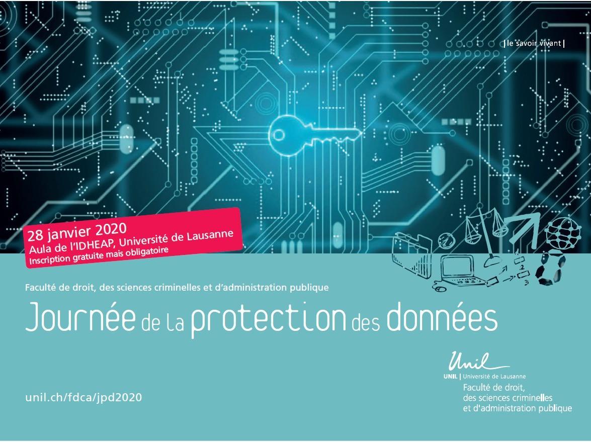 Journée internationale de la protection des données 2020 à Lausanne