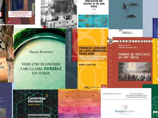 25 livres de l'UNIL publiés en Open Access en 2022 avec le soutien du FNS