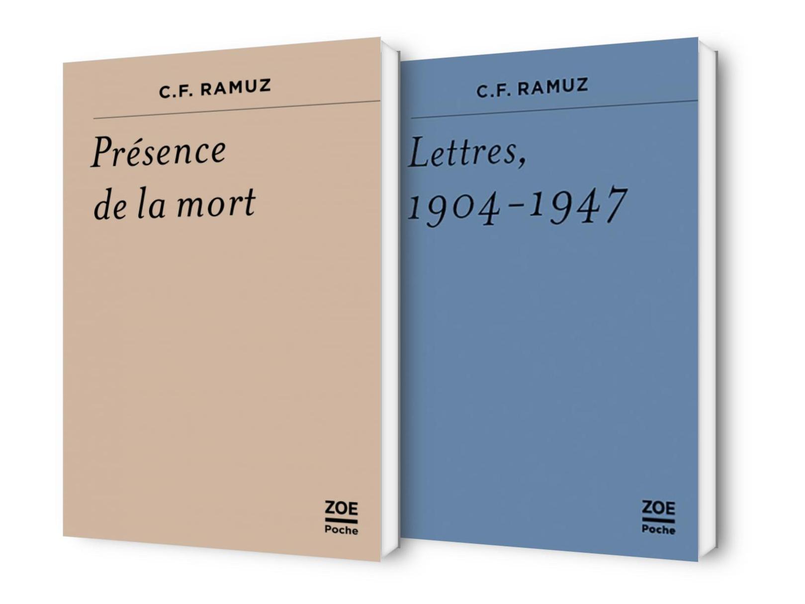 "Lettres, 1904-1947" et "Présence de la mort" de C. F. Ramuz
