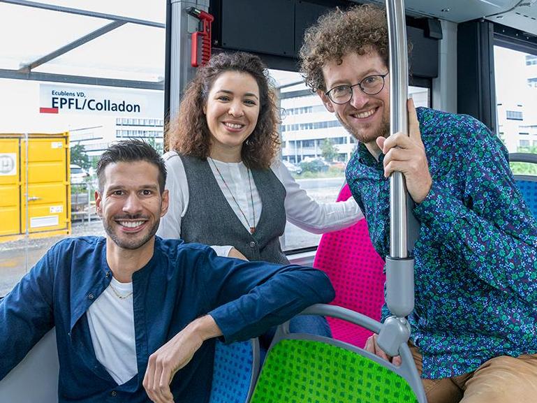 Des trolleybus relient l’UNIL et la gare de Lausanne, sans changement