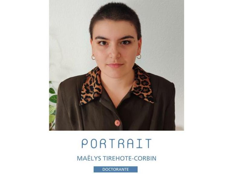 La doctorante Maëlys Tirehote-Corbin en mobilité à Bruxelles