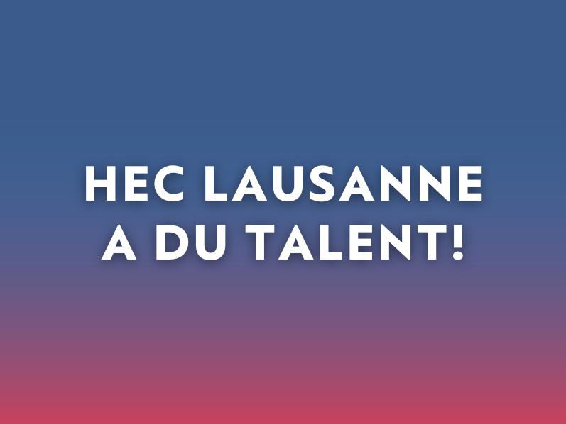 HEC Lausanne a du talent – Septembre 2023 