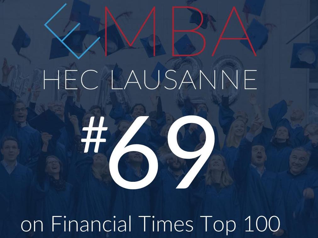 Our EMBA  continues to climb the Financial Times ranking