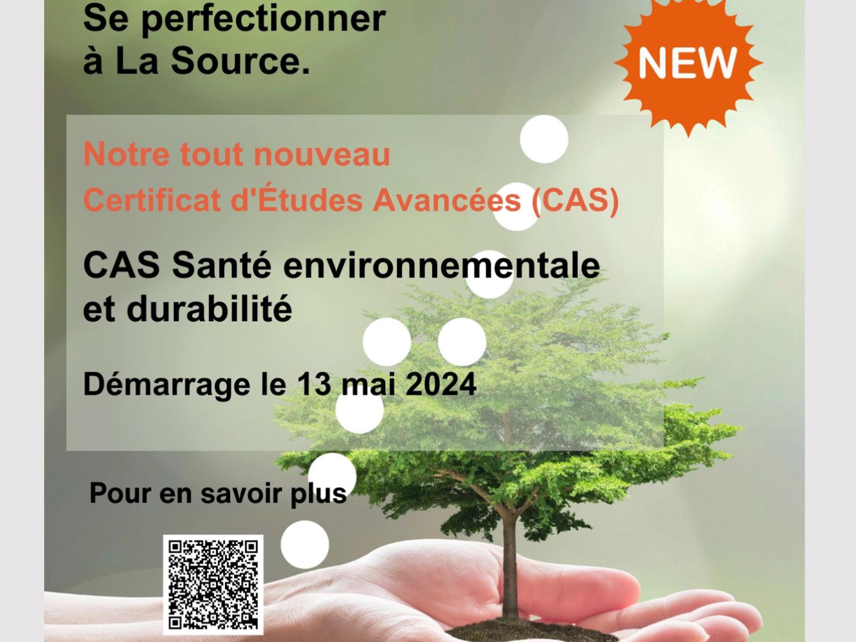 CAS Santé environnementale et durabilité