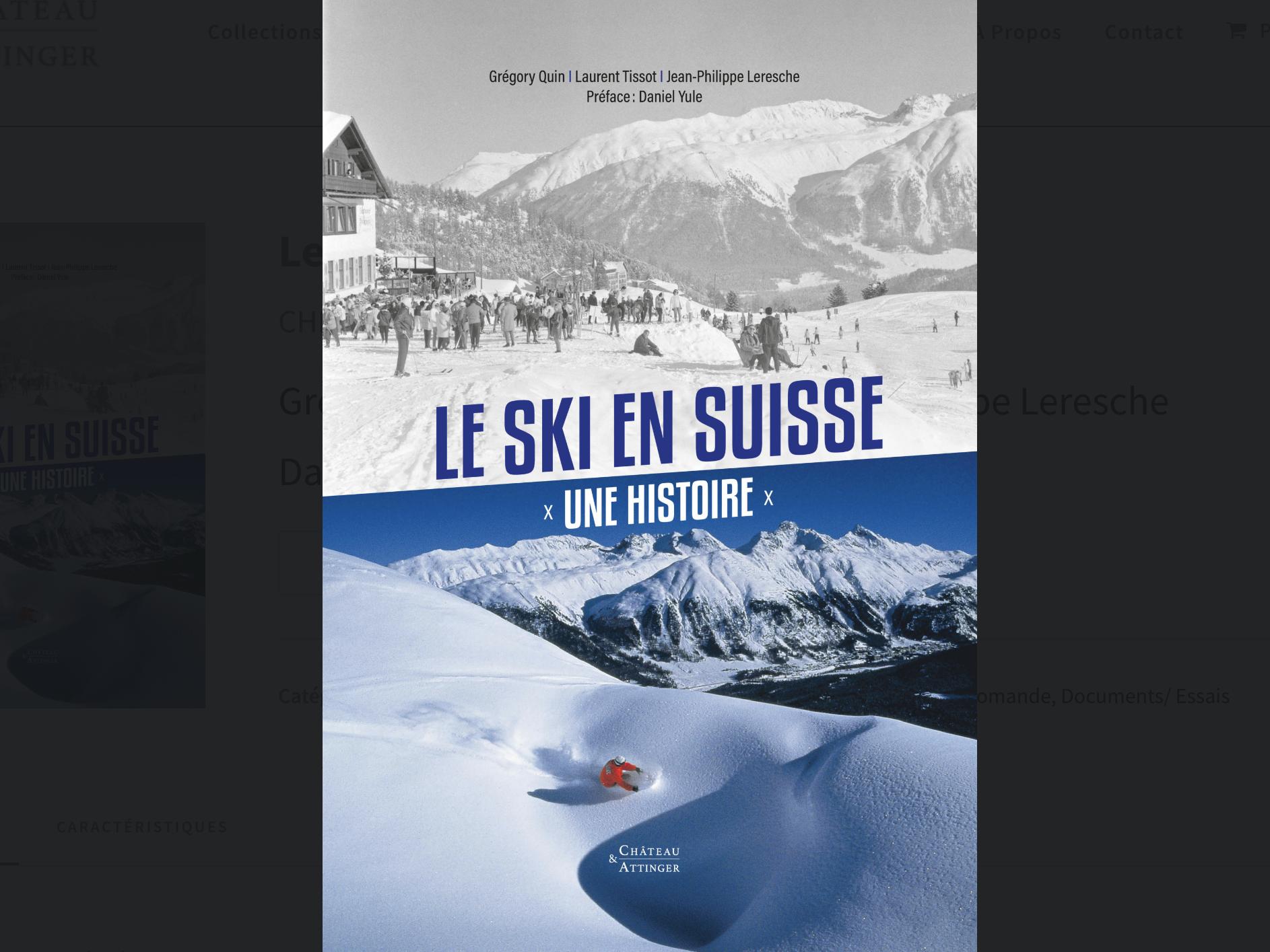 Ouvrage | Le ski en Suisse, une Histoire 