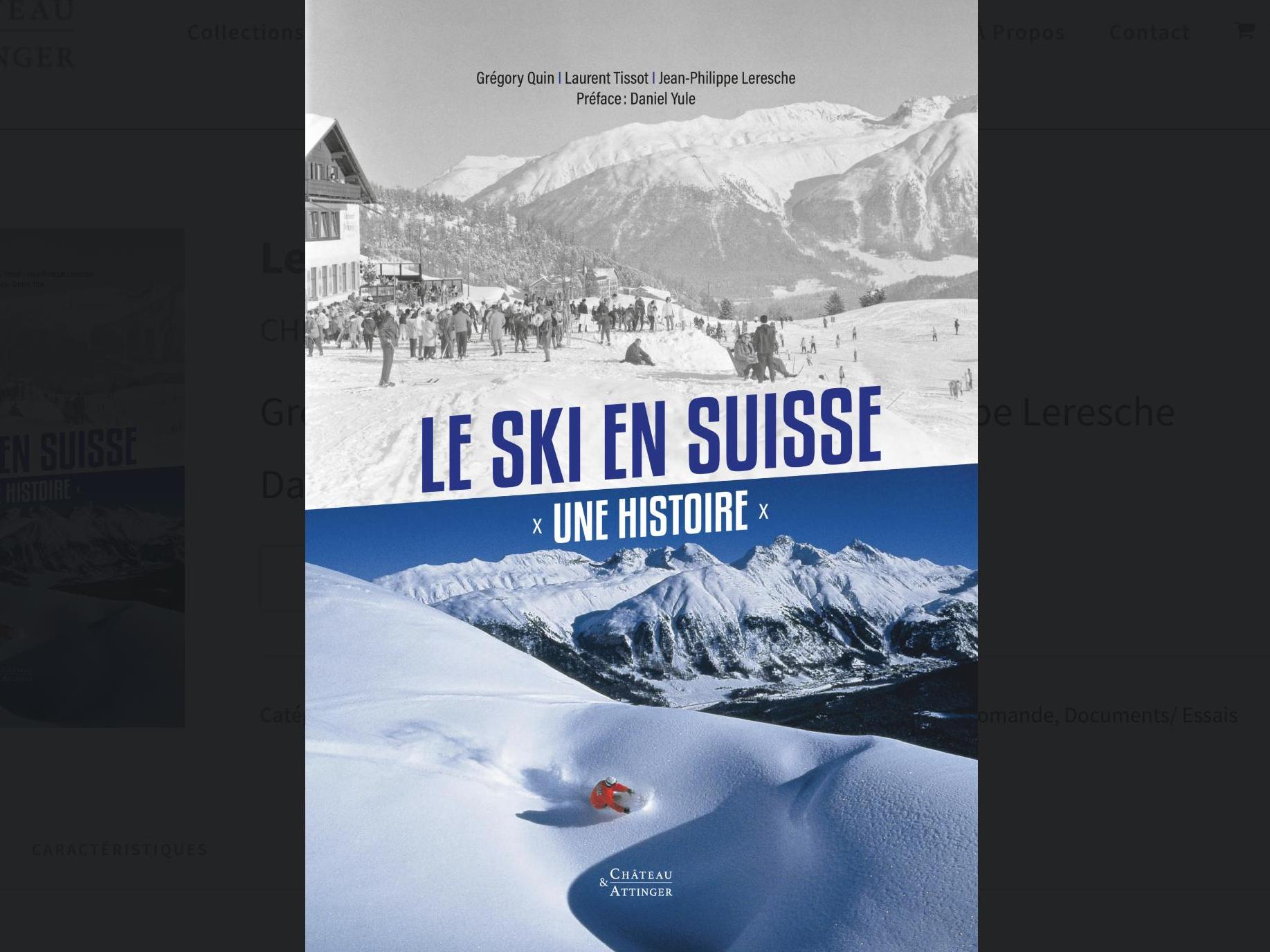 Ouvrage | Le ski en Suisse, une Histoire 