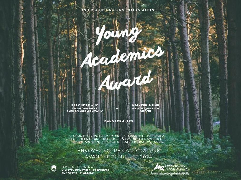Young Academics Award 2024 – Prix des jeunes diplômés