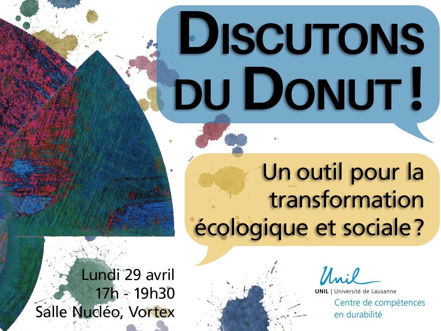 Discutons du Donut ! Un outil pour la transformation écologique et sociale ?