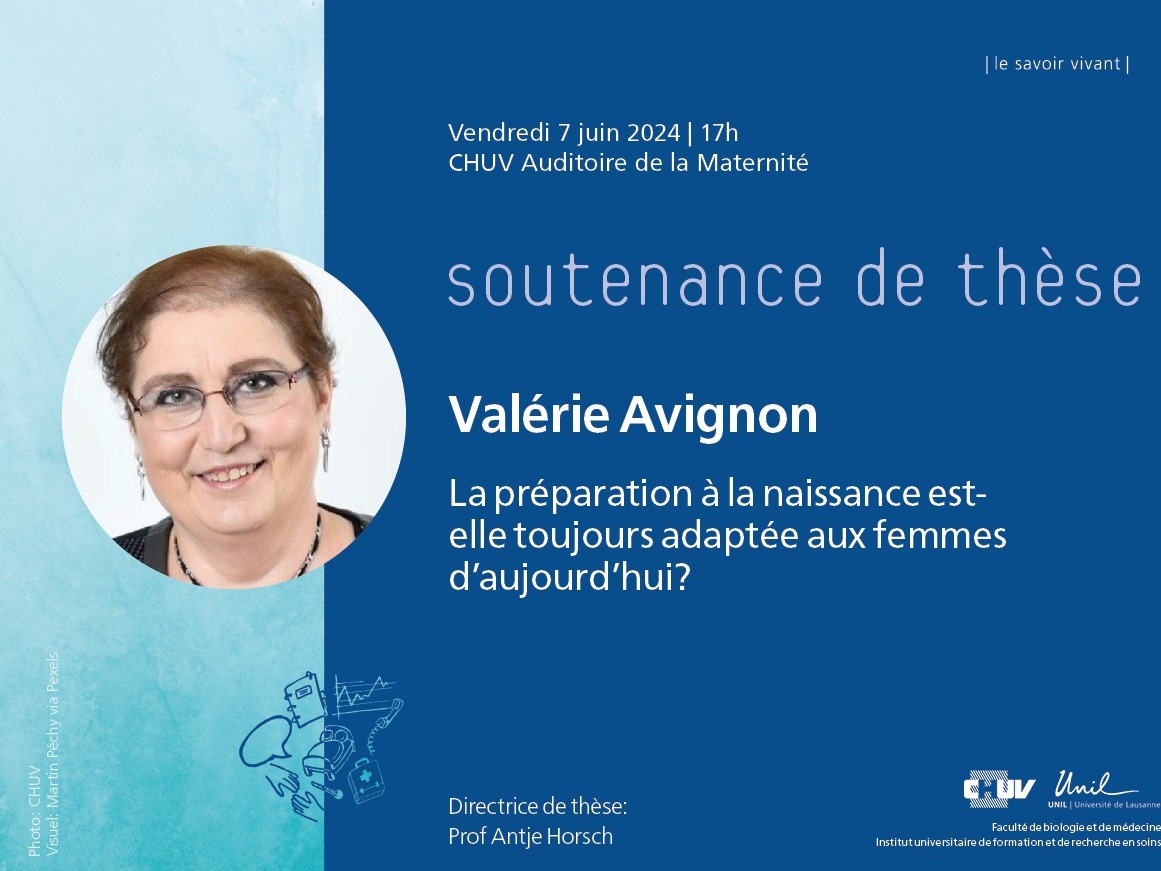 Soutenance de thèse - Santé publique - Mme Valérie Avignon