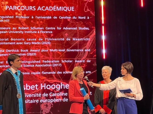 Prof. Liesbet Hooghe, Dr. honoris causa de l’UNIL