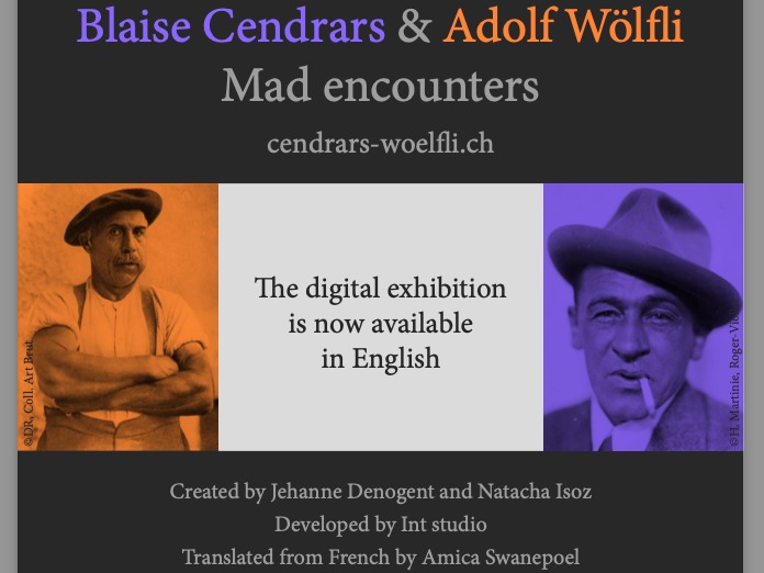 Exposition numérique: Blaise Cendrars et Adolf Wölfli - De folles rencontres