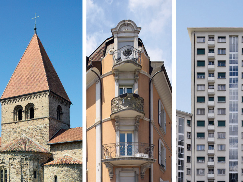 La riche histoire architecturale de l’Ouest lausannois