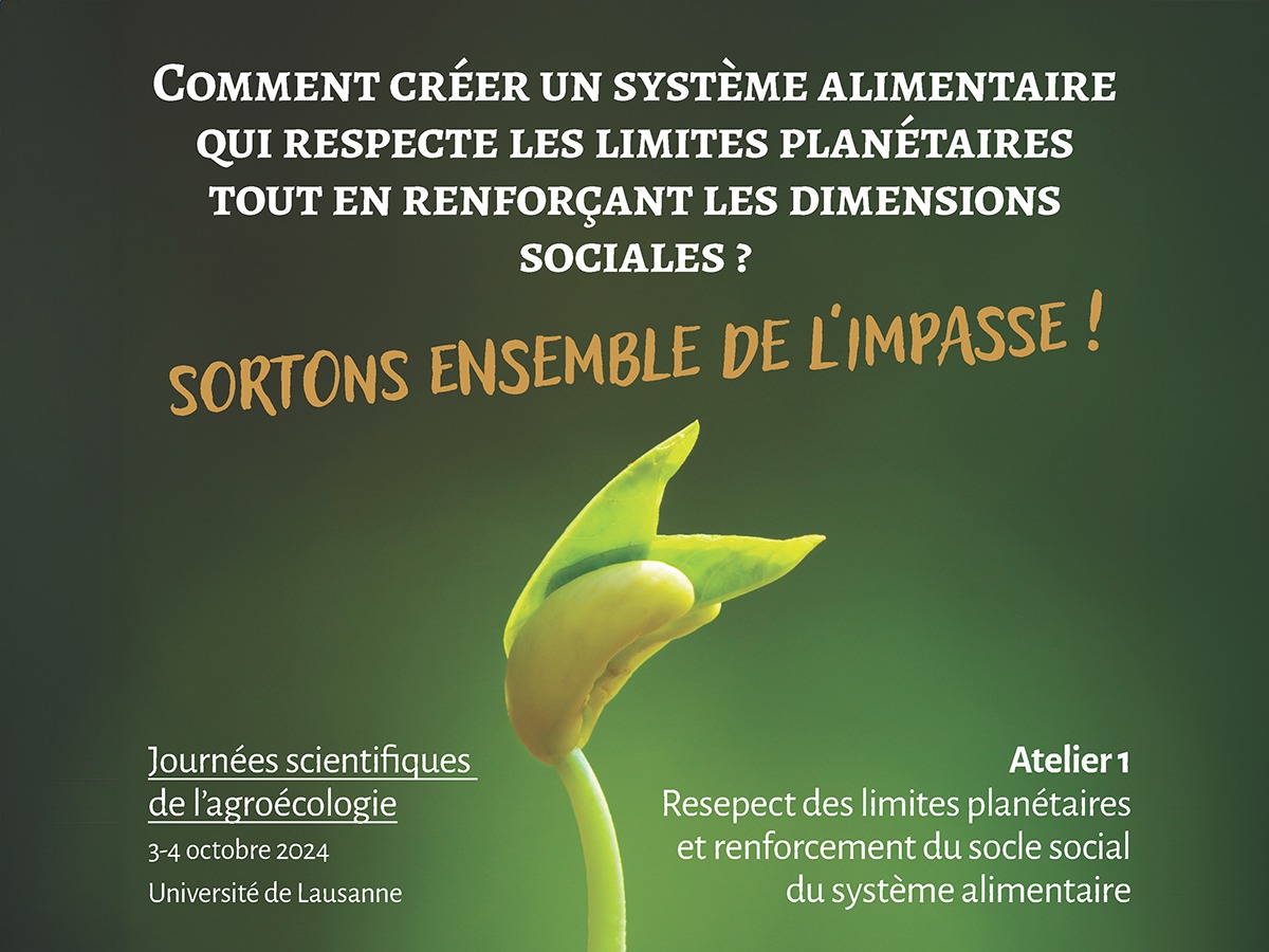 Comment créer un système alimentaire qui respecte les limites planétaires tout en renforçant les dimensions sociales ?