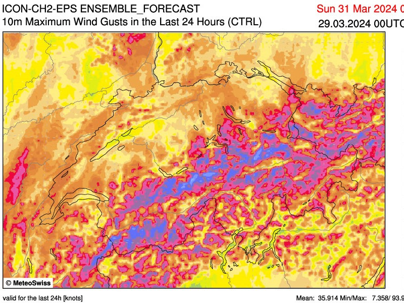 ECCE Weather Club - Learnings from the foehn storm of March 2024 in Romandie