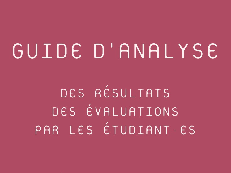 Découvrez notre Guide d'analyse des résultats d'évaluation !