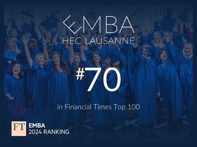 Notre EMBA se distingue dans le classement 2024 du Financial Times grâce à une forte diversité et à l'impact des Alumni