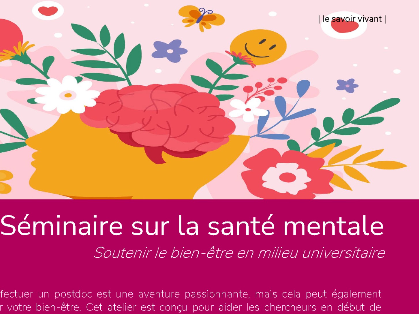 Séminaire sur la santé mentale