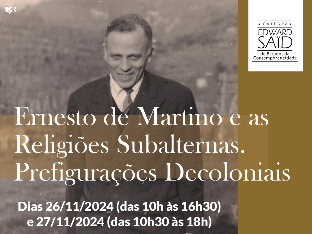 Colloque international sur Ernesto de Martino