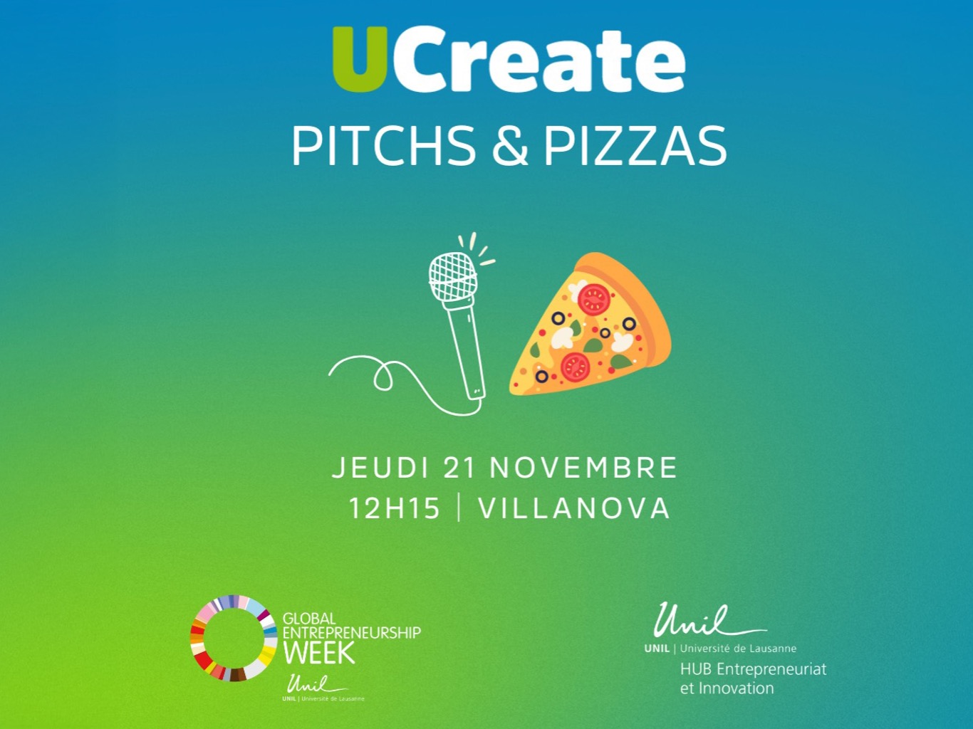 UCreate Pitchs & Pizzas