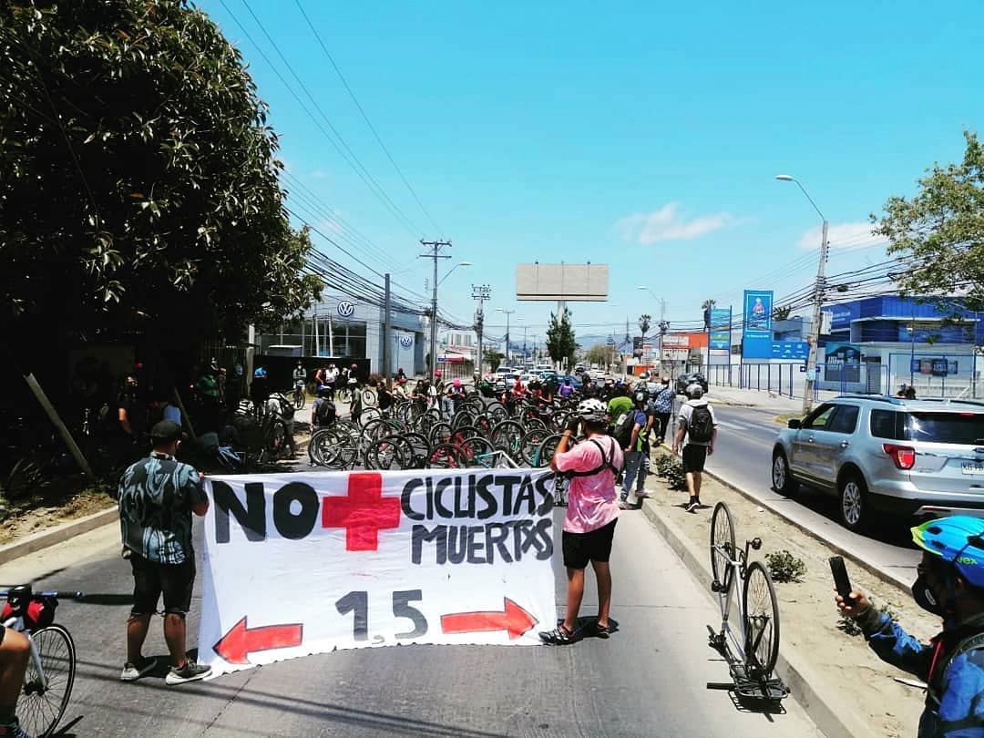 Les mobilisations cyclistes à Santiago du Chili et Lima: des revendications pour une justice mobilitaire