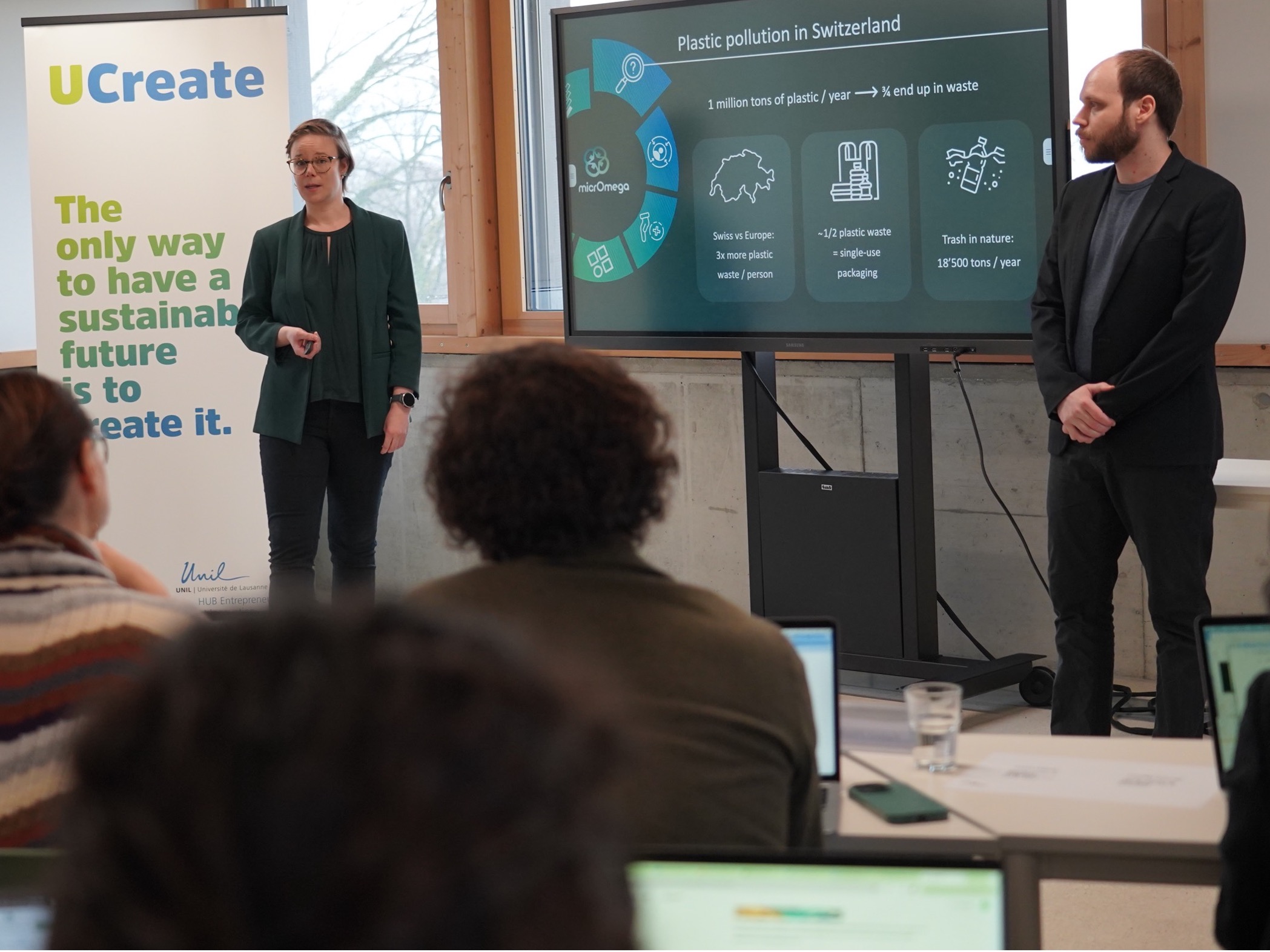 Out of the 36 projects that participated in phase 1 of the UCreate program, 15 of them pitched in front of the jury to move on to phase 2 of the program this spring.