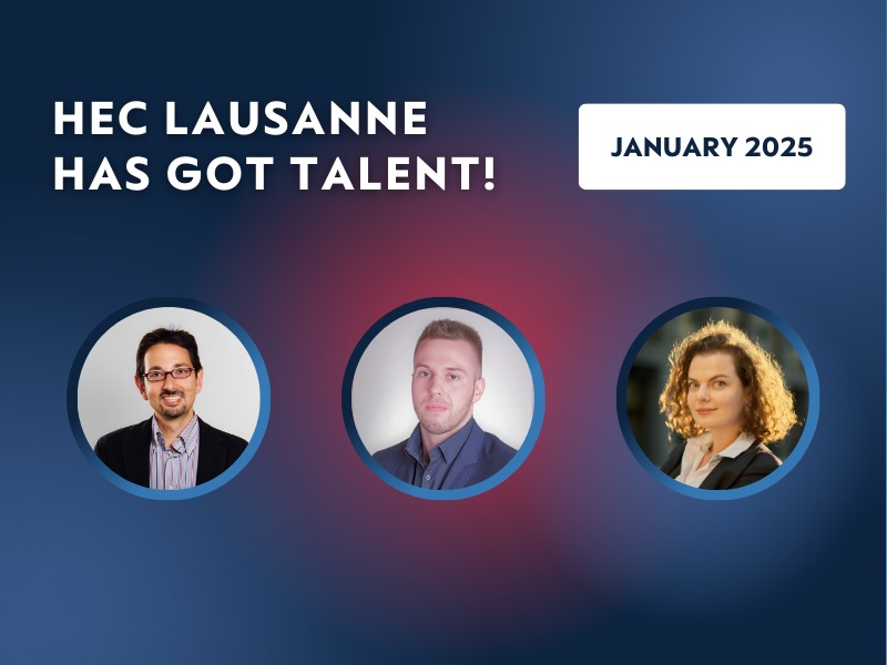 HEC Lausanne has got talent – January 2025