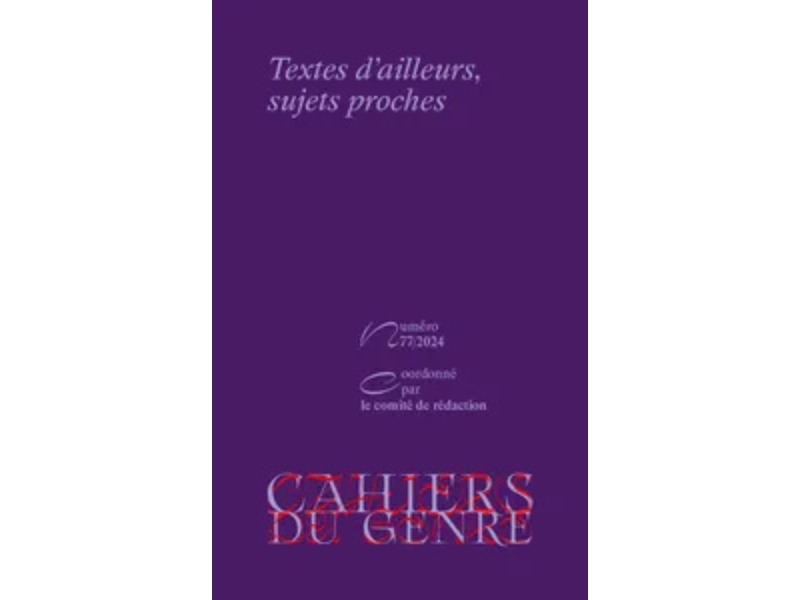 Cahier du Genre