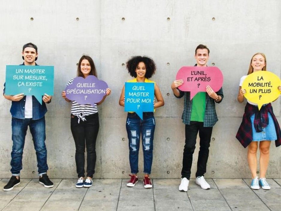 Découvrez les Masters proposés par la Faculté 