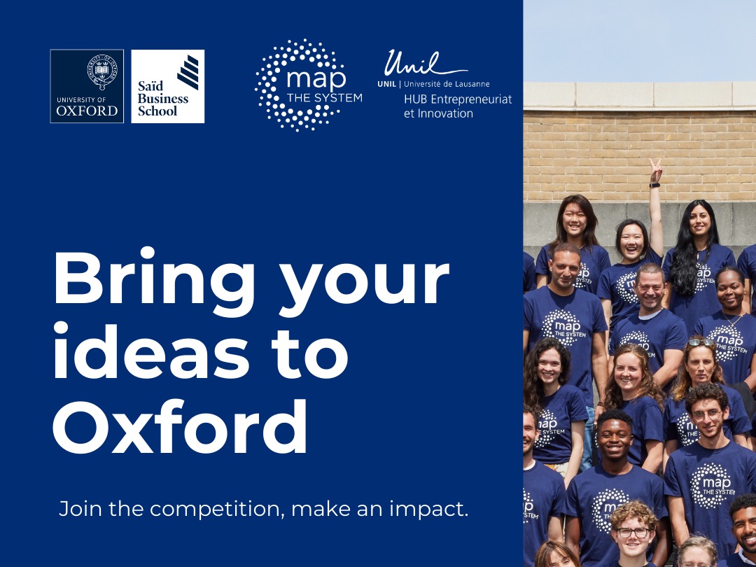 Bring your ideas to Oxford !