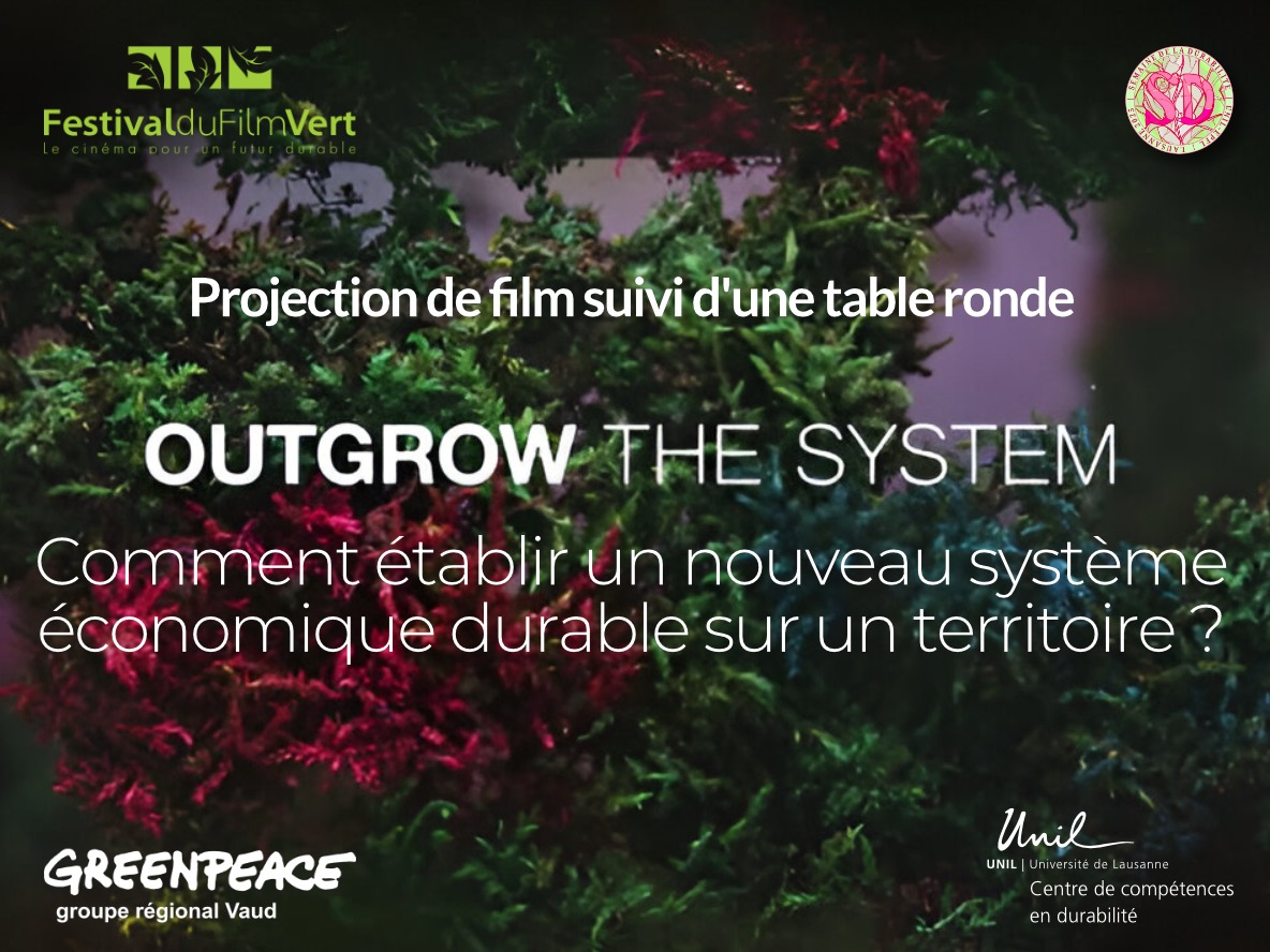 Projection de "Outgrow the System" et table ronde sur les systèmes économiques alternatifs