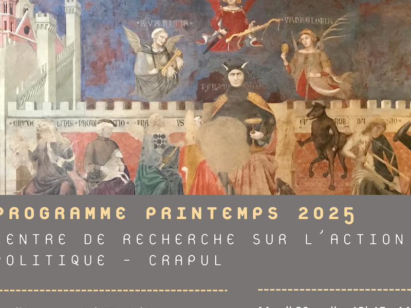 Programme CRAPUL printemps 2025