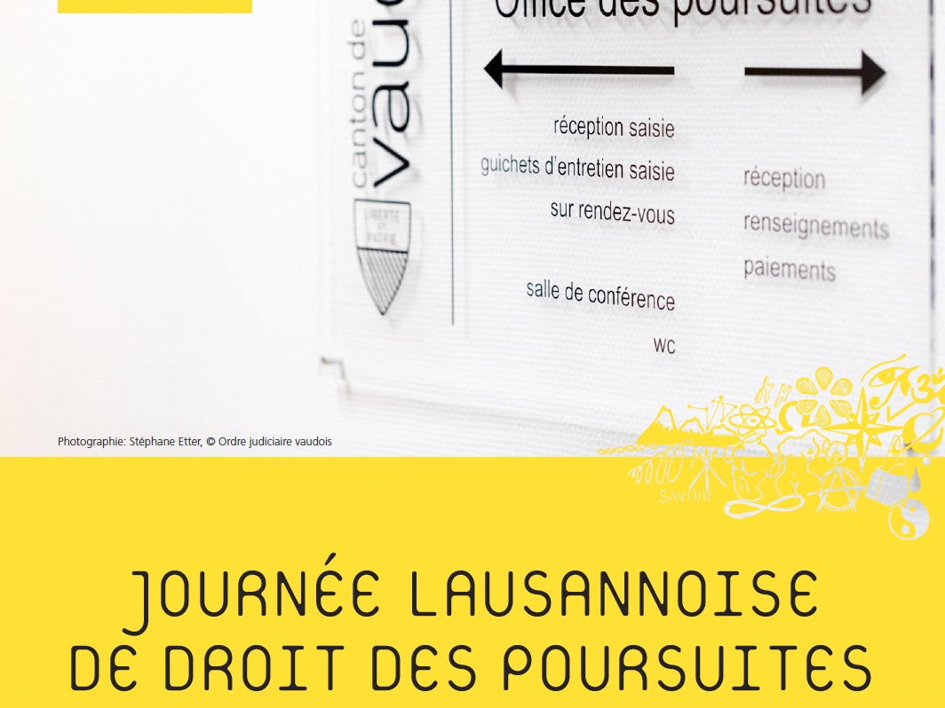 COLLOQUE | Journée lausannoise de droit des poursuites