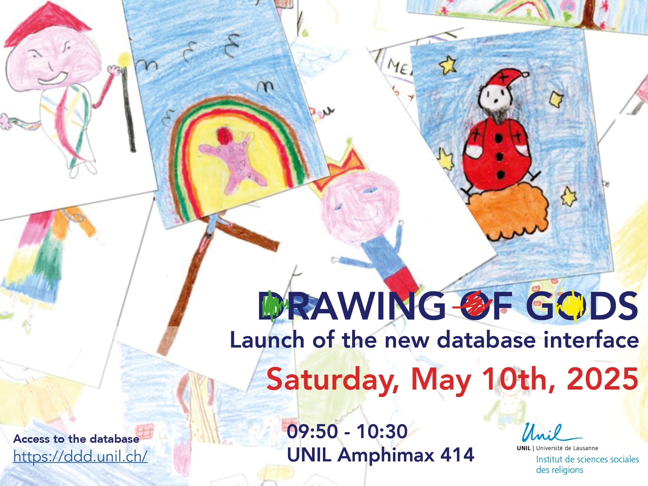Launch of the new interface of the database DRAWINGS OF GODS