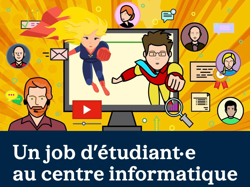 Le help desk informatique de l'UNIL recrute